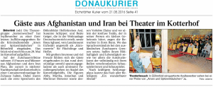 Theatergruppe Szenenwechsel Donaukurier Eichstätt 21.05.2016 Arsen und Spitzenhäubchenwww.donaukurier.de