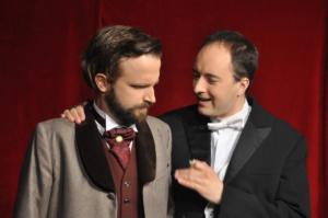 Theaterguppe Szenenwechsel - Ernst sein ist alles - Jack Worthing und Algernon Moncrieff 