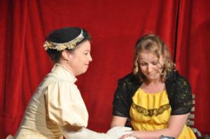 Theaterguppe Szenenwechsel - Ernst sein ist alles - Gwendolen und Cecily 